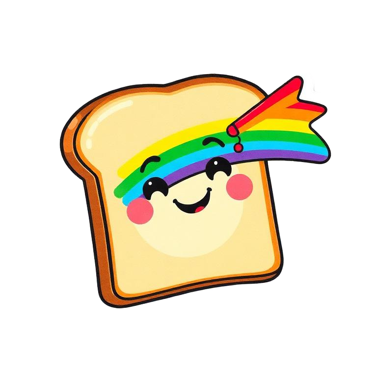 Rainbow Toast